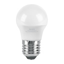 Foco LED 3W (25W) G45, 6500K blanca fría, 270 lm, blíster LED-30GF