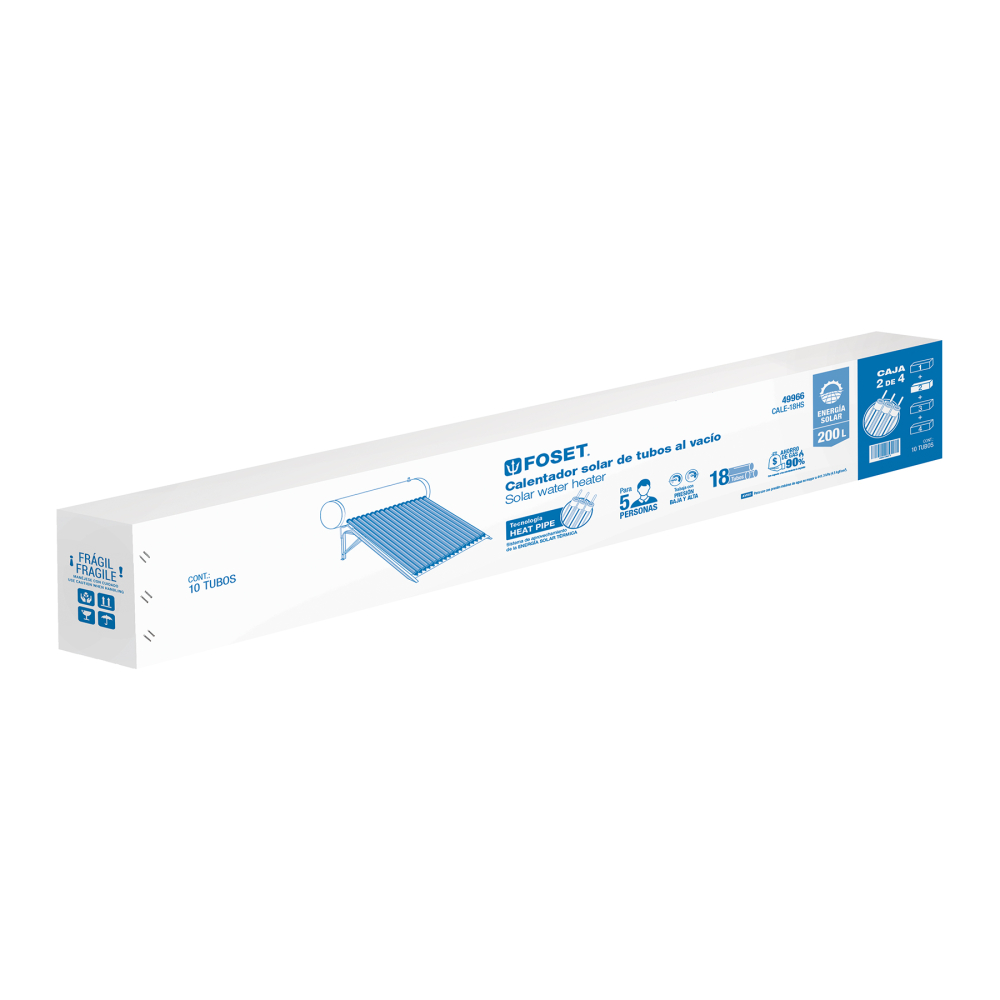 Caja de empaque de repuesto para CALE-18HS-2, FOSET CJ-CALE-18HS-2