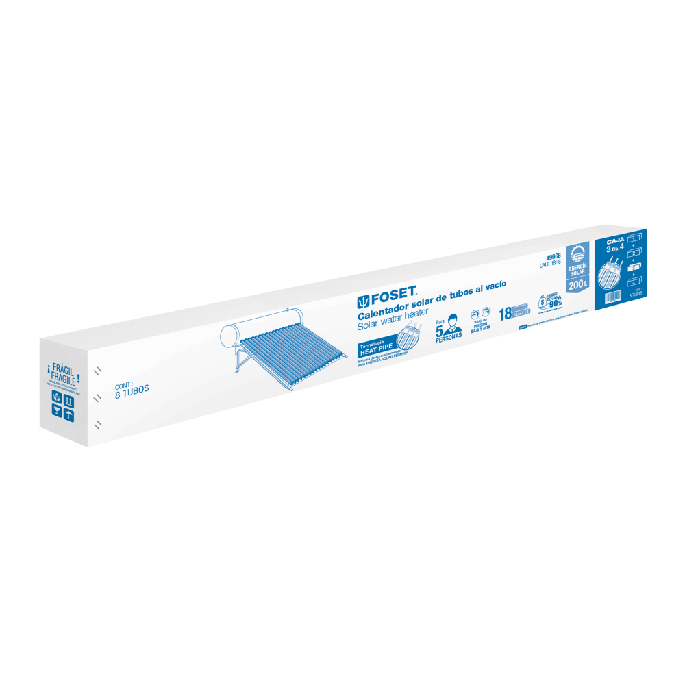Caja de empaque de repuesto para CALE-18HS-3, FOSET CJ-CALE-18HS-3