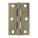 Bisagra rectangular 2-1/2 x 1-5/8', latón antiguo, HERMEX BR-252