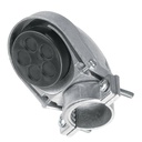 Mufa con abrazadera para tubo 1', VOLTECK MUFA-1