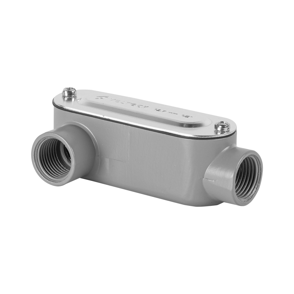Condulet 1/2' conexión tipo LR, VOLTECK COLET-1/2-LR