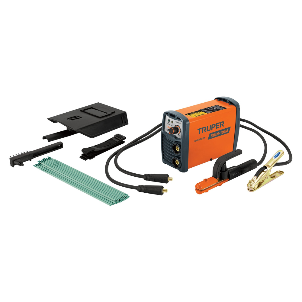 Mini soldadora inversora 100A, 127V, TRUPER EXPERT SOIN-101M