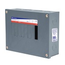 Centro de carga metálico 8 polos 100A de sobreponer, VOLTECK CCS-8