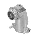 Conector curvo 1/2' para tubo flexible metálico, VOLTECK CTF-1/2C