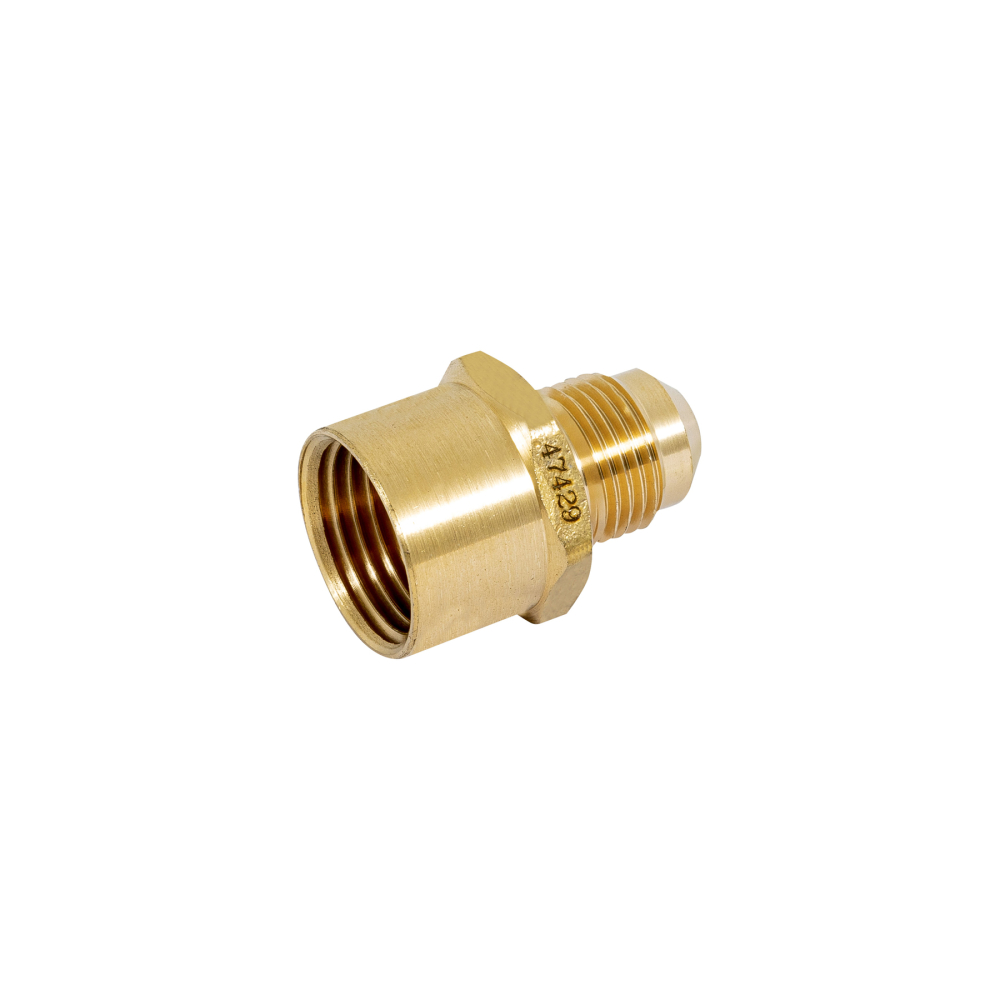 Niple campana de latón de 3/8' X 1/2', FOSET CLG-492