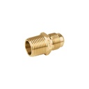 Niple terminal de latón de 1/2' X 1/2', FOSET CLG-415