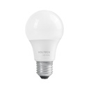Foco LED 9W (60W) A19, 6500K blanca fría, 800 lm, caja LED-60FC