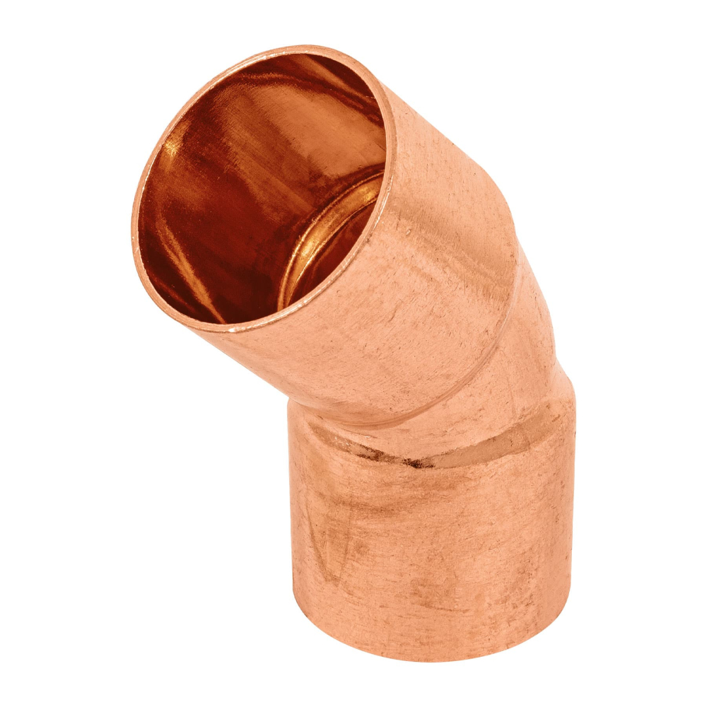 Codo 45° de cobre 1', FOSET BASIC CC-863B