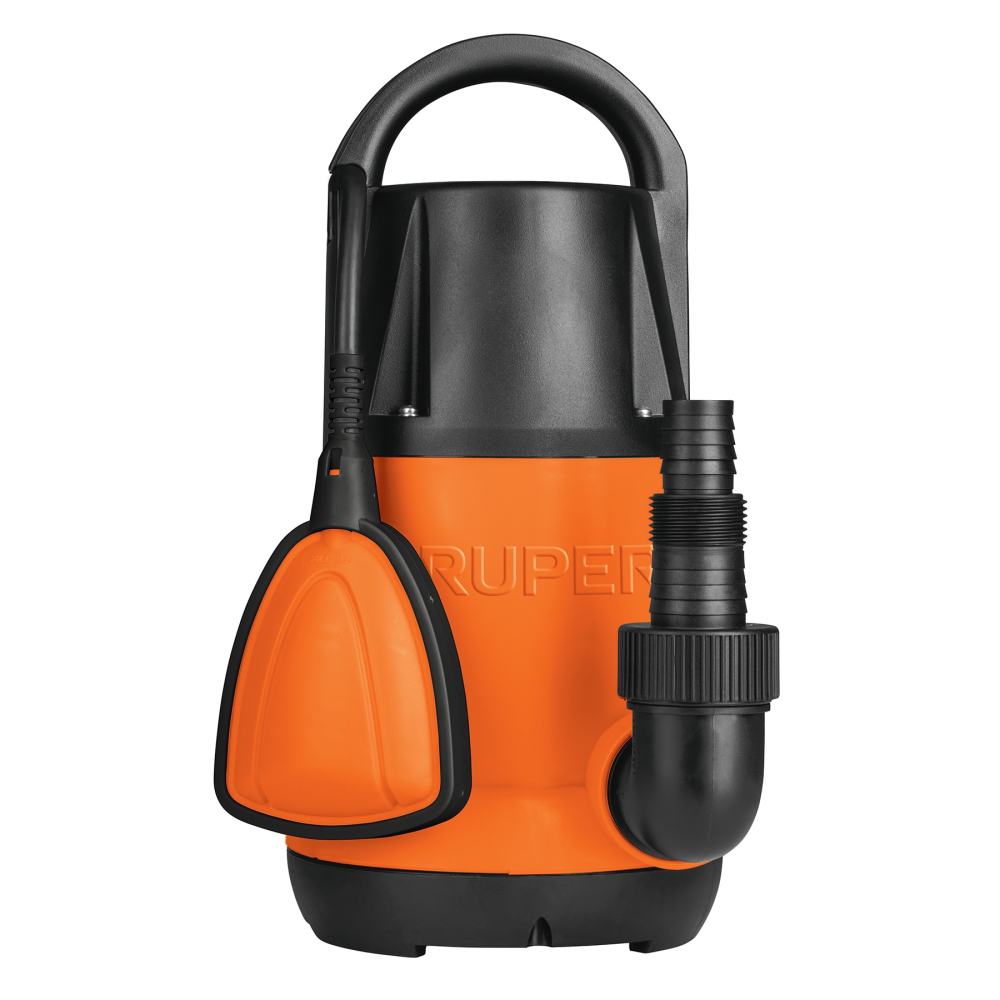 Bomba sumergible plástica, 1 HP para agua limpia, TRUPER BOS-1LP