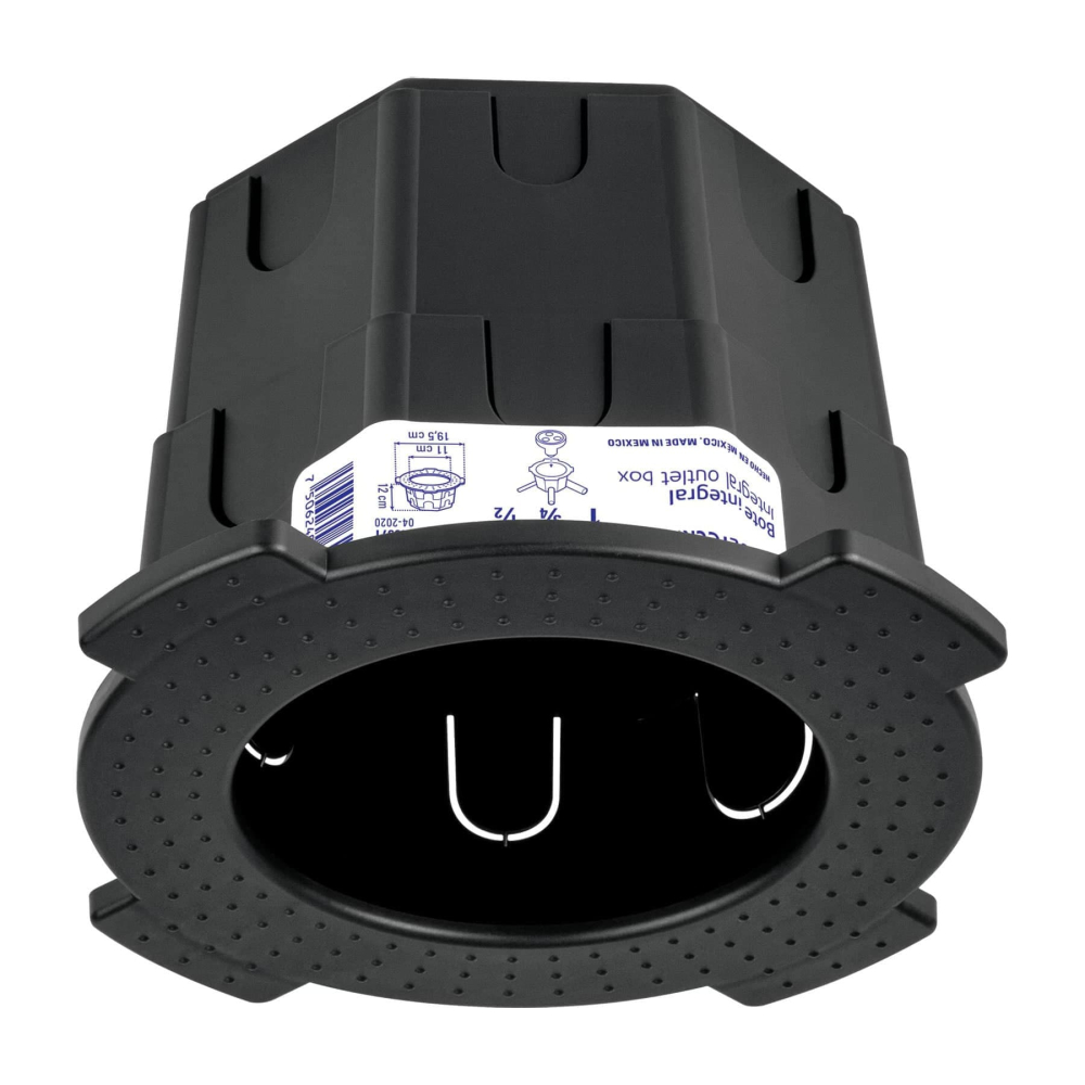 Bote integral de 12 cm, aro interno de 11 cm, VOLTECK BOIN-1211