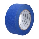Cinta masking tape azul de 2' x 50 m para pintor, TRUPER MSK-2A