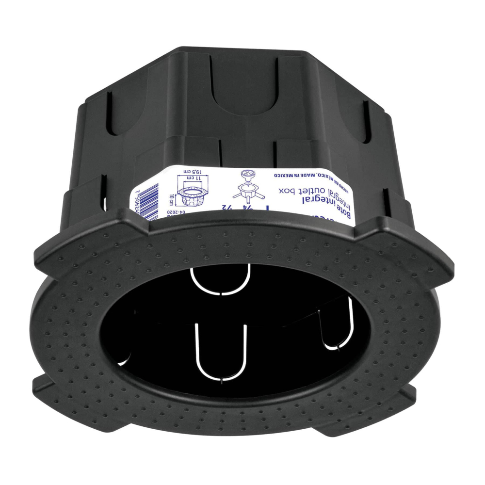 Bote integral de 10 cm, aro interno de 11 cm, VOLTECK BOIN-1011