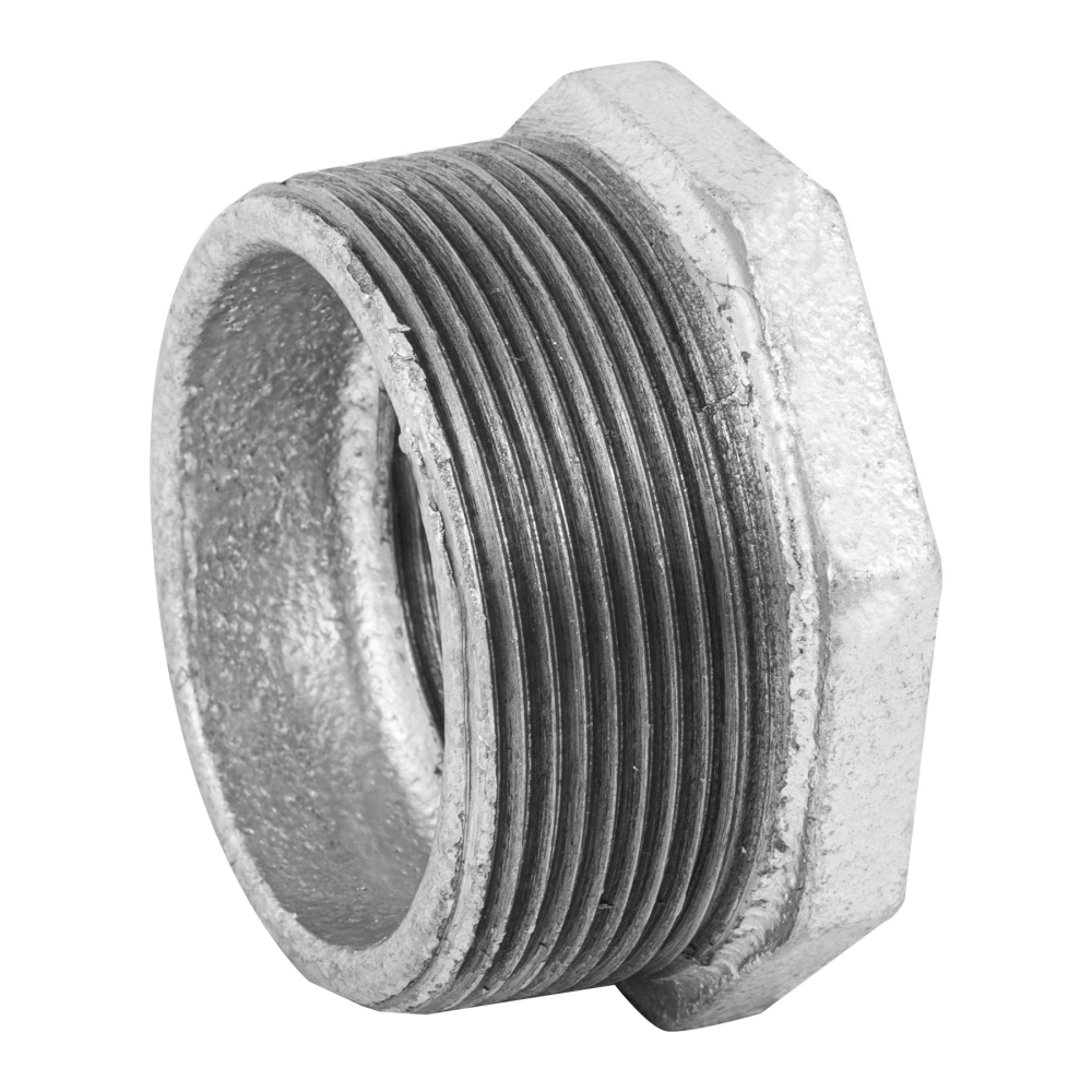 Reducción bushing acero galvanizado 2 x 1-1/4', FOSET CG-241