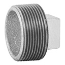 Tapón macho 1-1/2' de acero galvanizado, FOSET CG-315