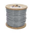 Metro cable flexible 3/32' acero 7x19 recubierto PVC, 300 m CAB-3/32FX3