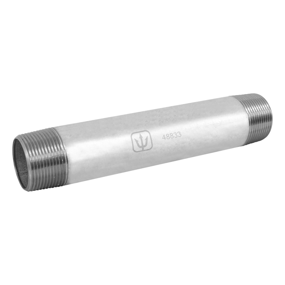 Niple de acero galvanizado 1-1/4 x 10', FOSET CG-434