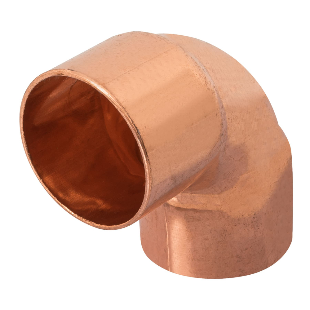Codo 90° de cobre de 1-1/2', FOSET CC-565