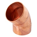 Codo 45° de cobre 2', FOSET CC-866