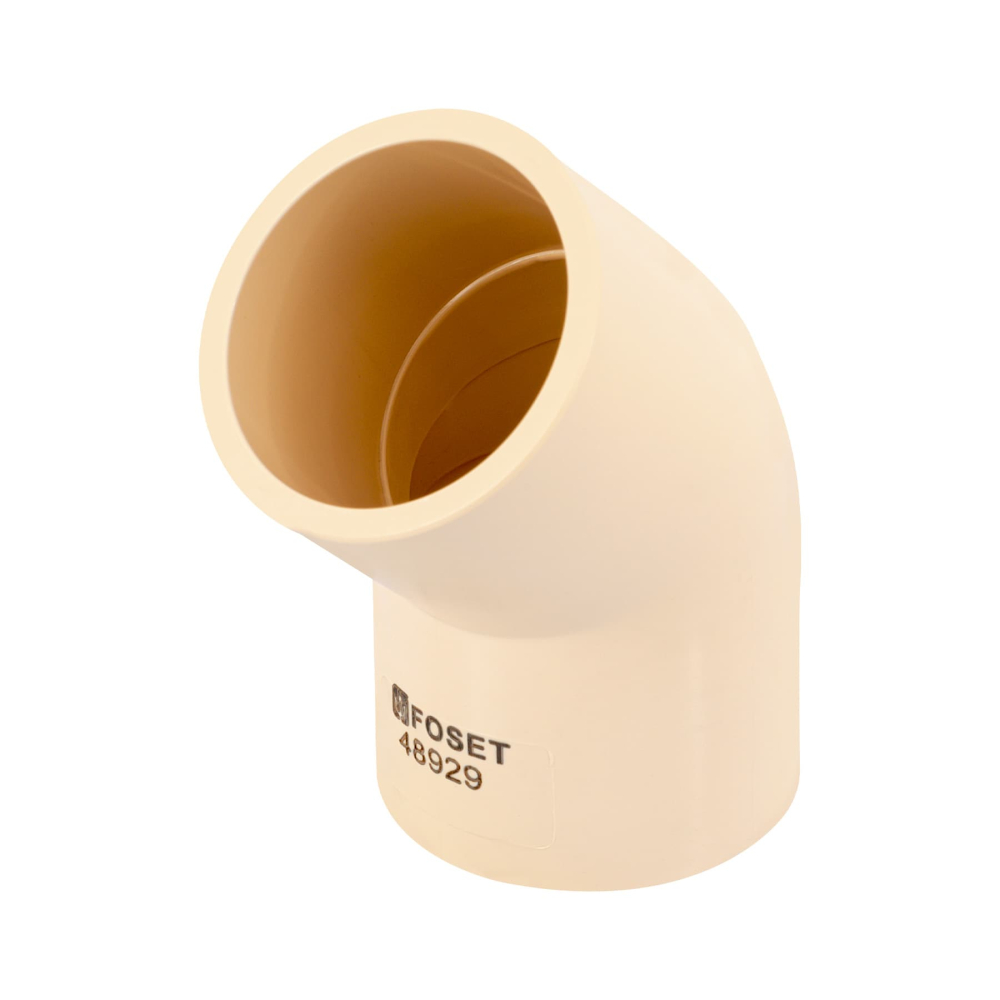 Codo 45° CPVC de 1-1/4', FOSET CPVC-864