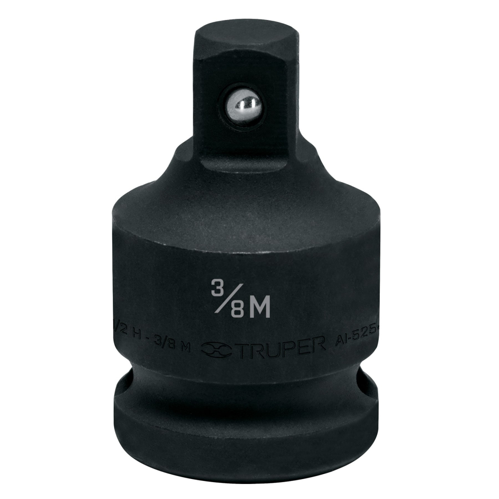 Adaptador de impacto 1/2' (H) x 3/8' (M), TRUPER AI-5254