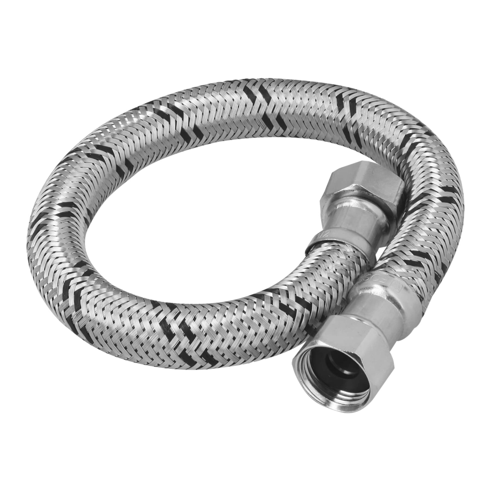 Manguera para boiler, acero inox. 1/2'H x 1/2'H, 40 cm FBO-2240X