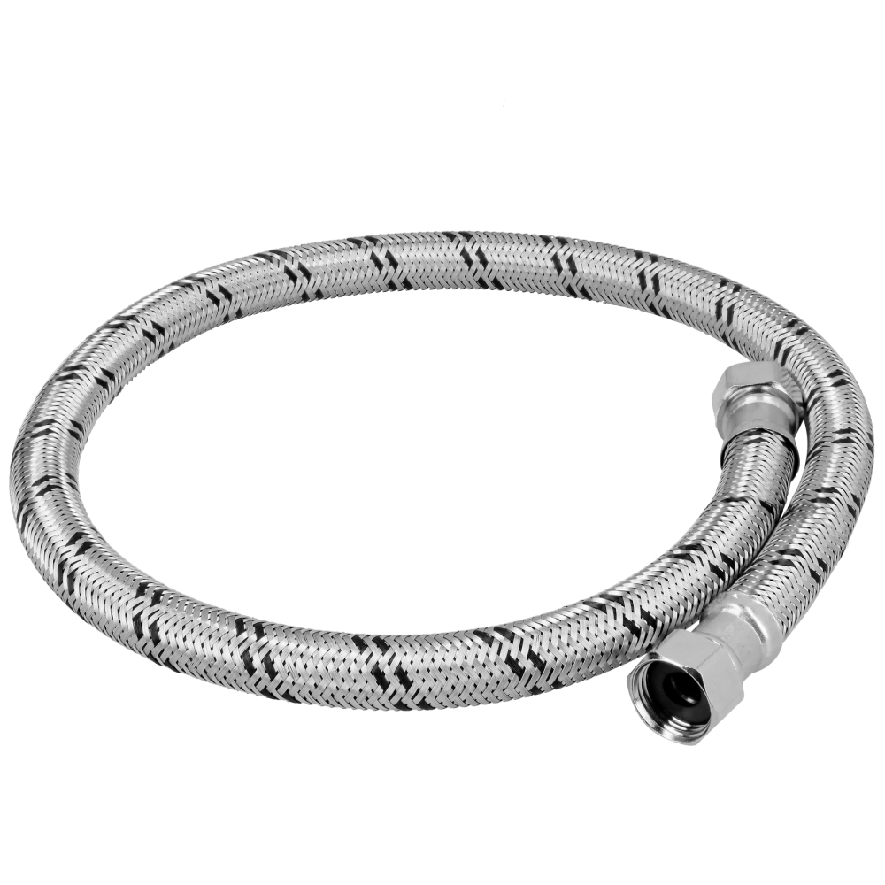 Manguera para boiler, acero inox. 1/2'H x 1/2'H, 80 cm FBO-2280X