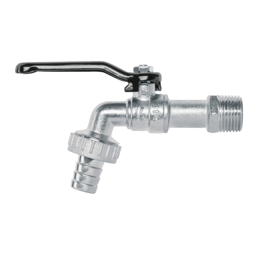 Llave de esfera, de zinc, 110 gr, entrada 1/2', FOSET BASIC LLE-110Z