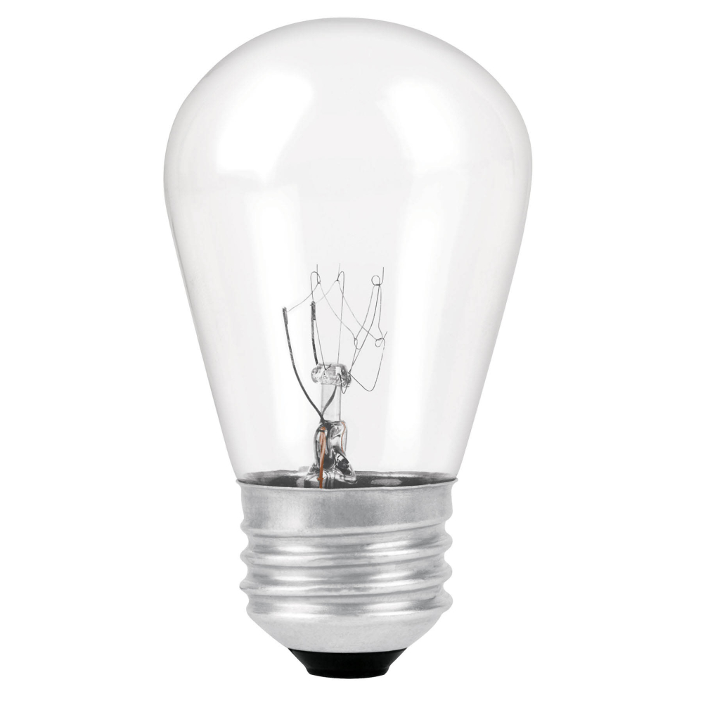 Lámpara incandescente S14 11 W luz cálida, VOLTECK FI-11