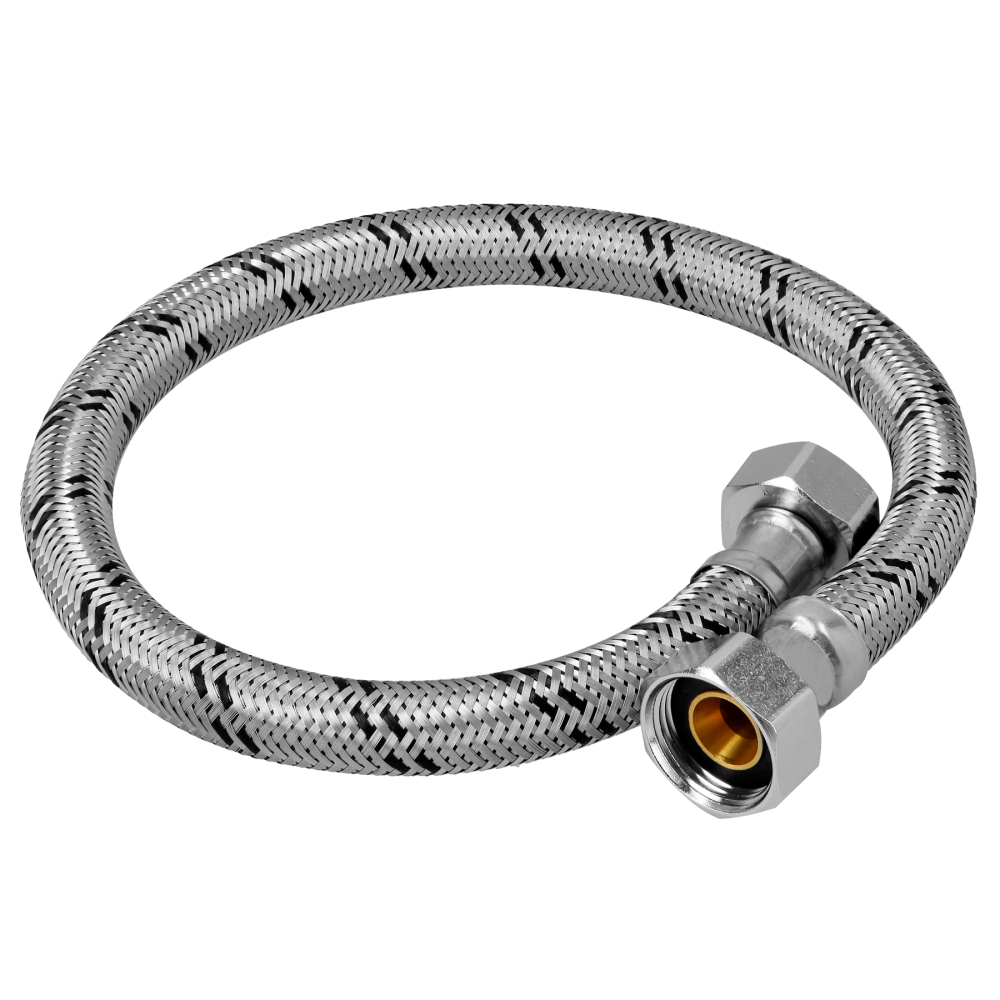 Manguera para boiler, acero inox. 3/4'H x 3/4'H, 60 cm FBO-3460X