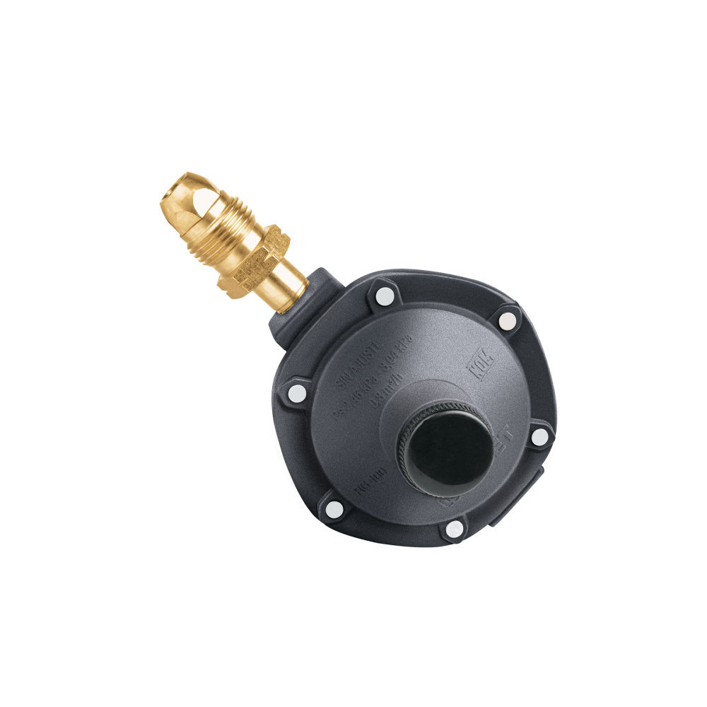 Regulador de gas LP, 1 vía, punta pol, baja presión RG-100