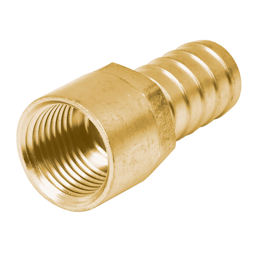 Adaptador hembra de latón 1/2' para manguera, FOSET ADPO-1/2H
