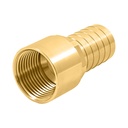 Adaptador hembra de latón 3/4' para manguera, FOSET ADPO-3/4H
