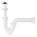 Céspol rígido de ABS con contra, para lavabo, FOSET CE-234