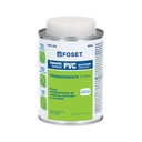 Cemento p/PVC, transparente, baja presión, lata 250ml, FOSET PPVC-250