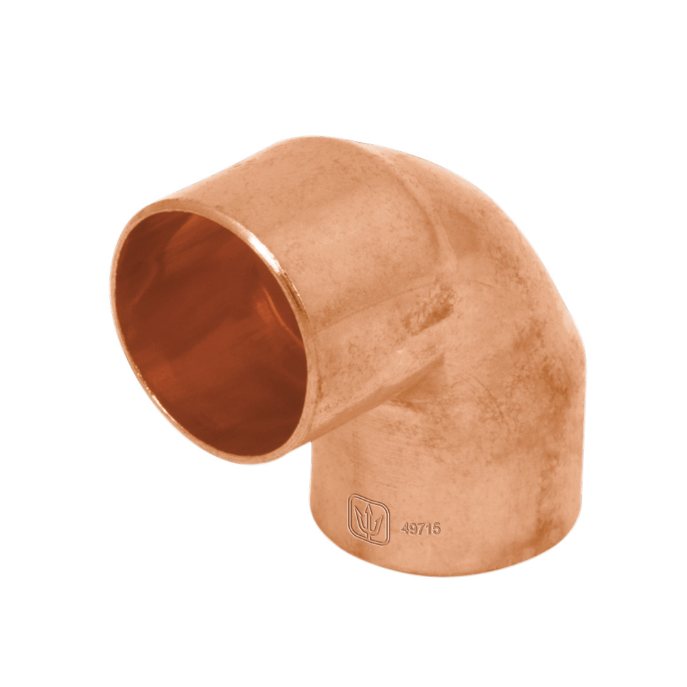 Codo 90° de cobre de 3/4', FOSET CC-562