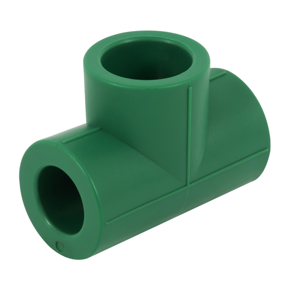 Tee reducida de PPR 3/4' x 1/2' x 3/4', FOSET CV-723