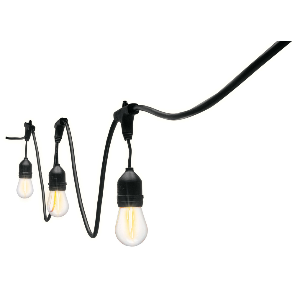 Serie de 7.3 m con 12 luces de LED para exterior, VOLTECK SL-7L