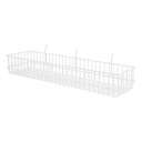 Canastilla de acero, 81 x 22 x 12 cm, TRUPER C-80X21X12