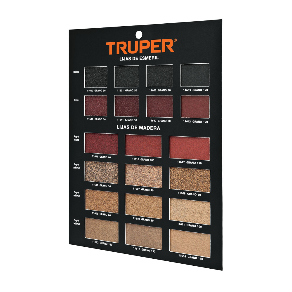 Exhibidor TRUPER de lijas de madera EXT-LM