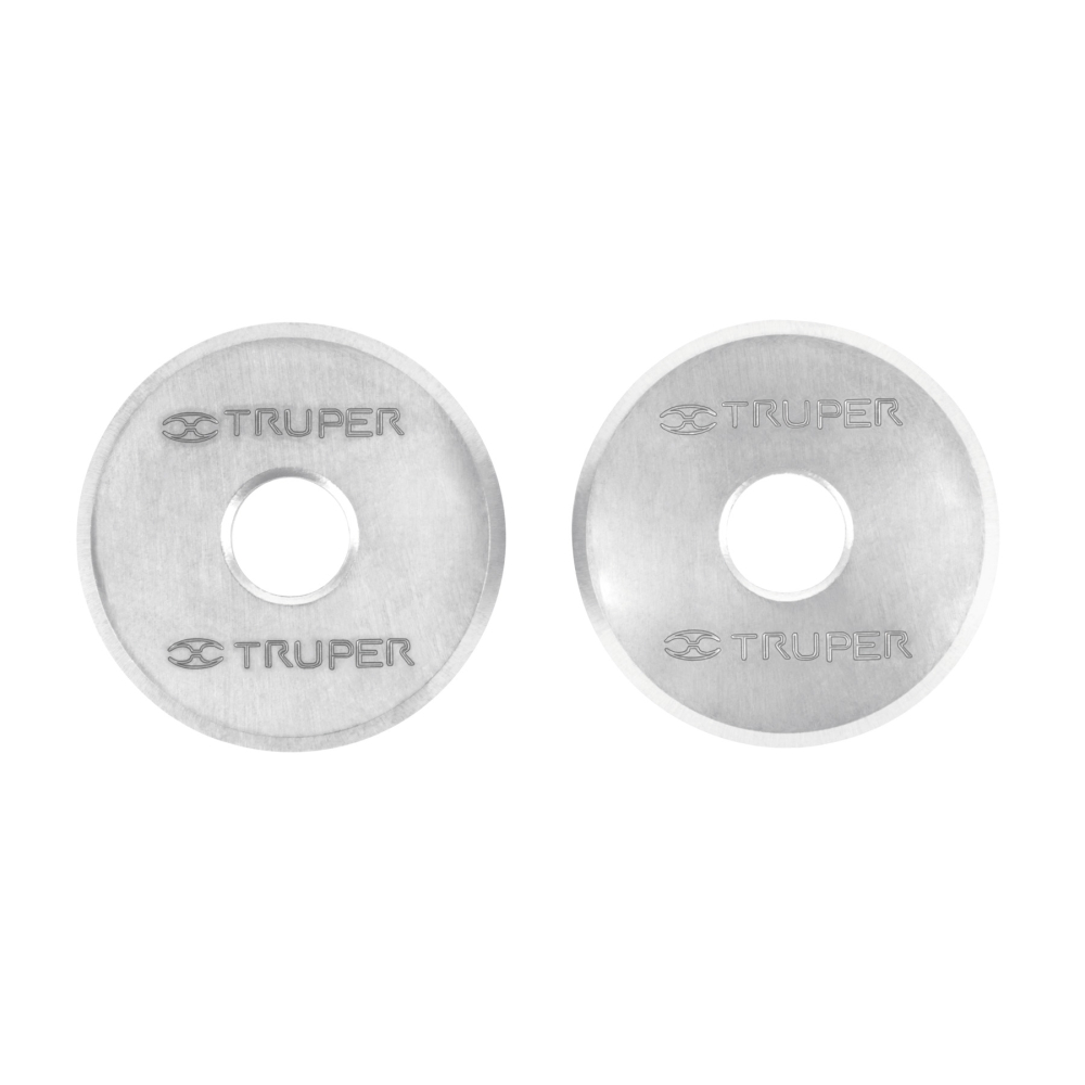 Repuesto 2 cuchillas para cortador de azulejo, 22 mm, TRUPER REP-CAZ-40/60