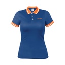 Playera polo performance para mujer, azul, M, TRUPER DRY-AD-M