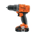 Taladro/destornillador 1/2', 20V, 1 batería 2Ah, TRUPER PRO TALI-20A2