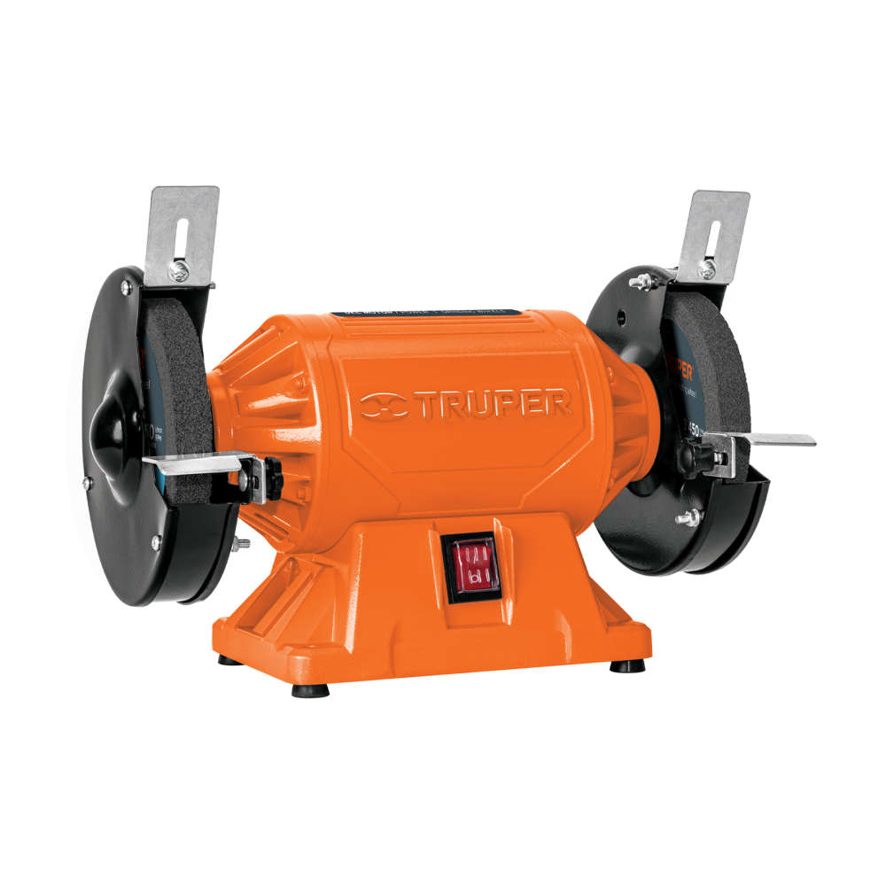 Esmeril de banco de 6' de 1/2 HP (370 W), TRUPER EBA-6