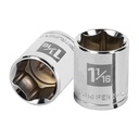 Dado de 1-1/16', 6 puntas, cuadro 1/2', TRUPER D-1234-H
