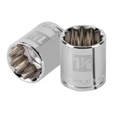 Dado de 1-1/8', 12 puntas, cuadro 1/2', TRUPER D-1236