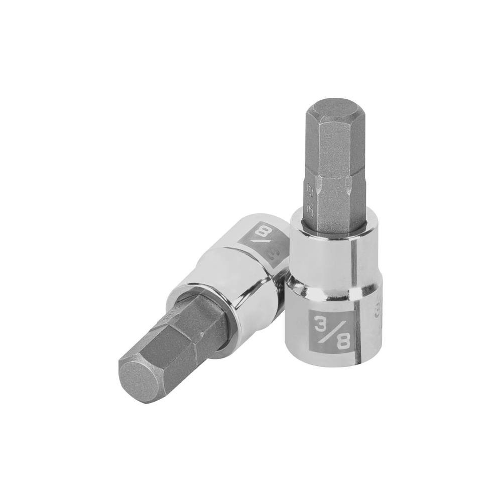 Dado punta hexagonal de 3/8', cuadro 3/8', TRUPER D-4990-3/8