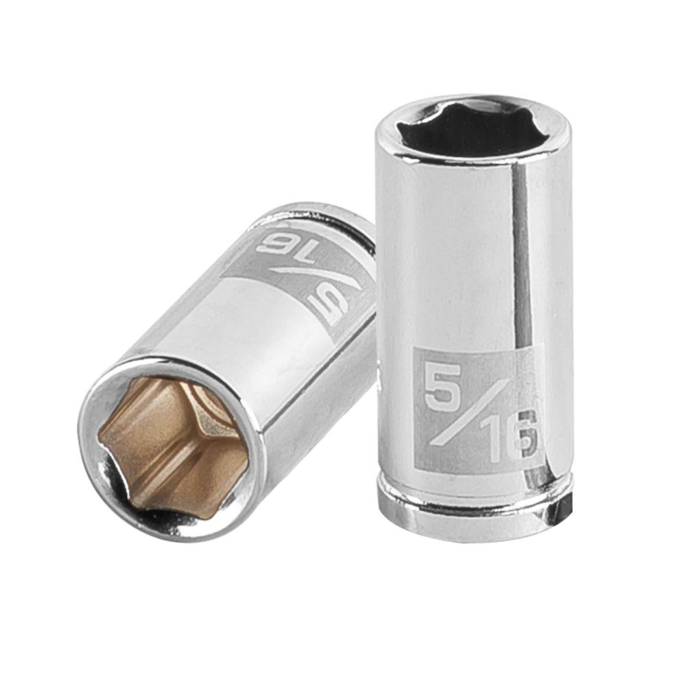 Dado de 5/16', 6 puntas, cuadro 1/4', TRUPER D-1410