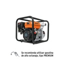 Motobomba autocebante 2'x2', gasolina 7HP, agrícola, TRUPER MOTB-2