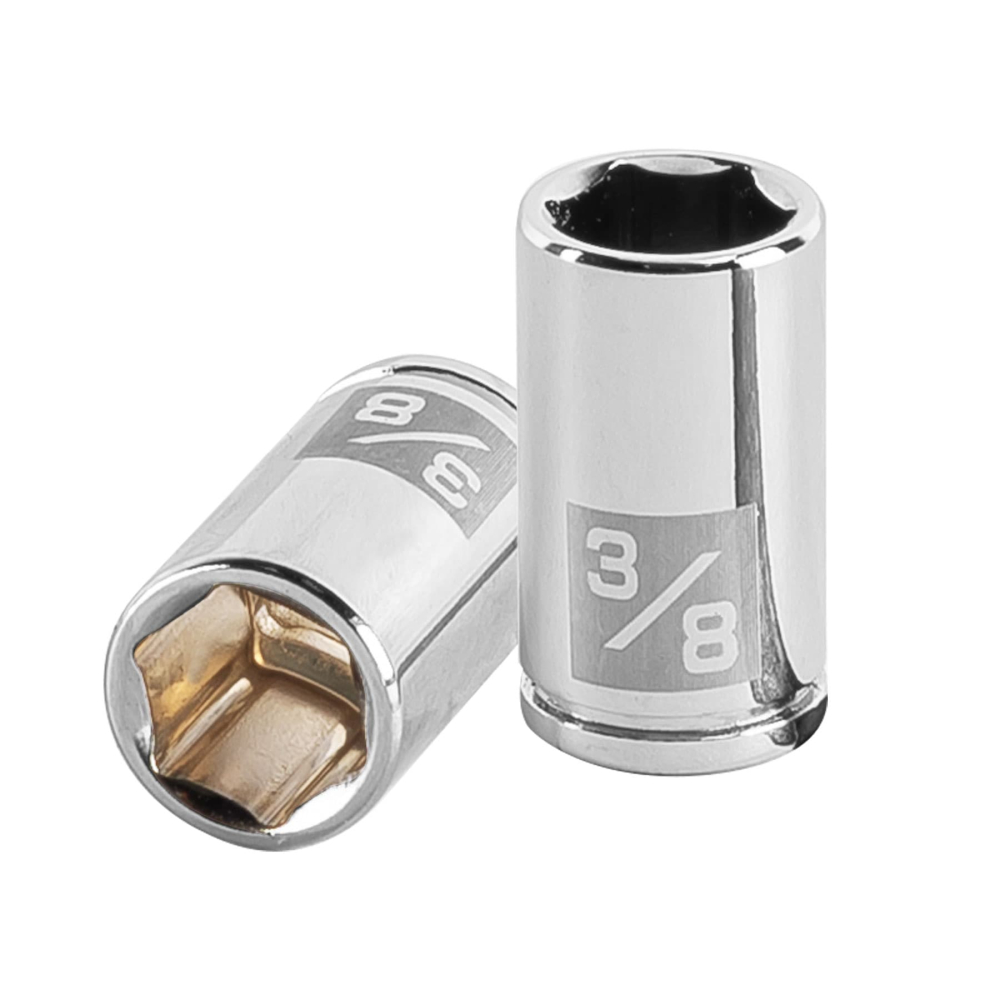 Dado de 3/8', 6 puntas, cuadro 1/4', TRUPER D-1412